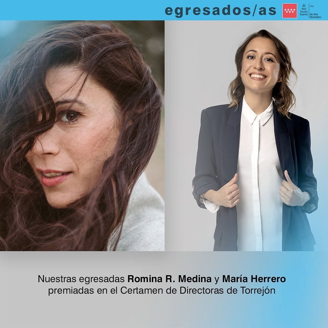 ✨ Orgullo RESAD ✨ Celebramos con enorme alegr&iacute;a los reconocimientos obtenidos por nuestras creadoras en el Certamen de D&hellip;