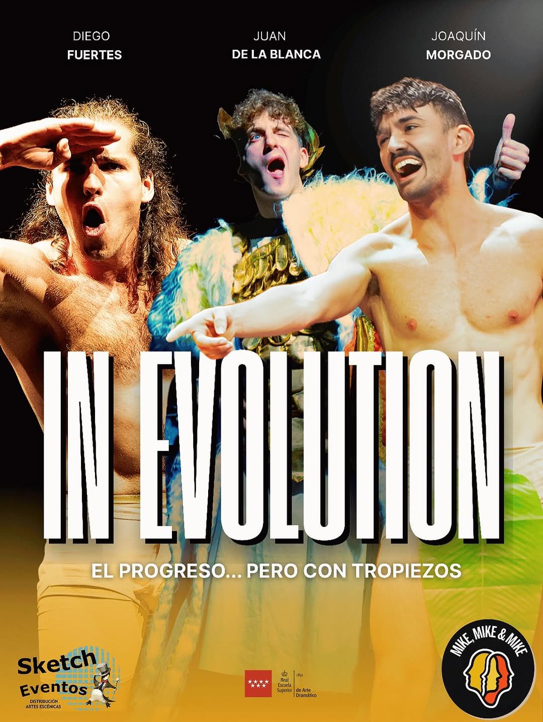 Dicen que el ser humano ha evolucionado, nosotros seguimos tropezando en escena. 🦍✨Vuelve In-Evolution