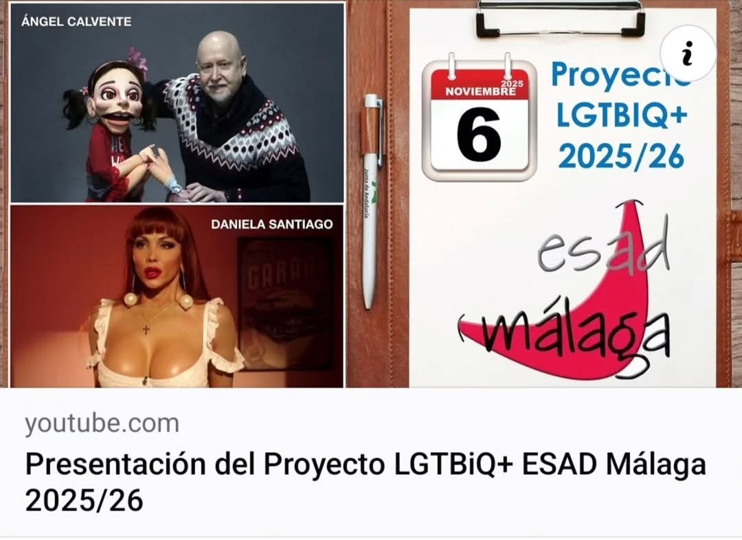 🌈✨ En la ESAD de M&aacute;laga cada sala guarda un coraz&oacute;n. Recuerdos, arte, diversidad y mucha ilusi&oacute;n. El 6 de noviembre de &hellip;