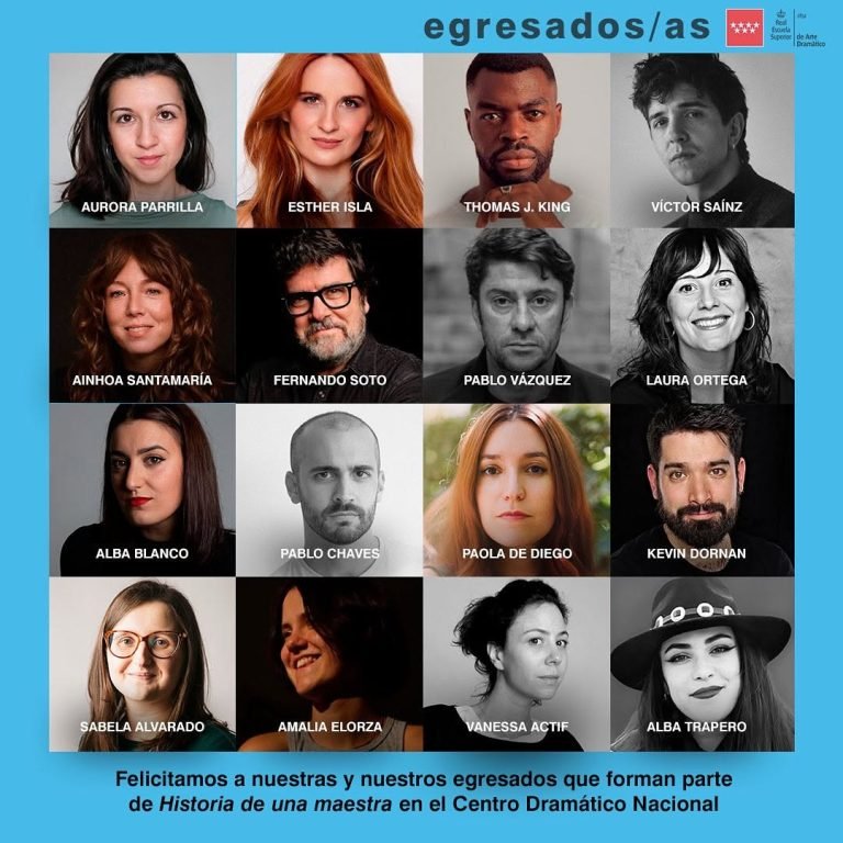 ✨ Orgullo RESAD ✨ Felicitamos a nuestras y nuestros egresados que forman parte del equipo artístico de Historia de una m…