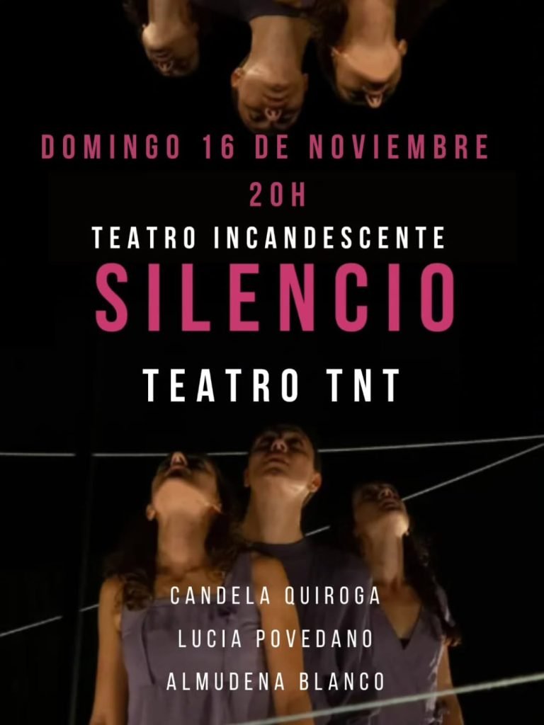 Nuestra alumna de 3º de Dramaturgia, Almudena Blanco, es la responsable de la dramaturgia de «Silencio», de Teatro Incan…