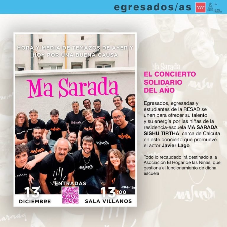 ✨ El concierto solidario del año ✨ Egresados, egresadas y estudiantes de la Resad se unen para ofrecer su talento y su e… ✨ El concierto solidario del año ✨ Egresados, egresadas y estudiantes de la Resad se unen para ofrecer su talento y su e…