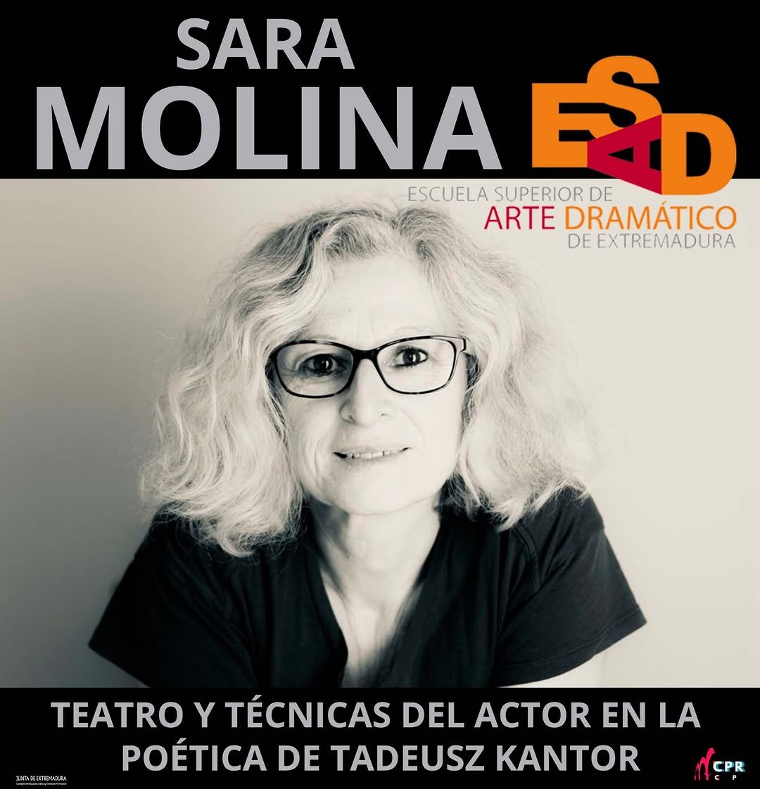 🎭 CURSO TEATRO Y TÉCNICA DEL ACTOR EN LA POÉTICA DE T. KANTOR 📅21, 22 y 23 de noviembre 📍ESAD de Extremadura. 📚CPR C… 🎭 CURSO TEATRO Y TÉCNICA DEL ACTOR EN LA POÉTICA DE T. KANTOR 📅21, 22 y 23 de noviembre 📍ESAD de Extremadura. 📚CPR C…