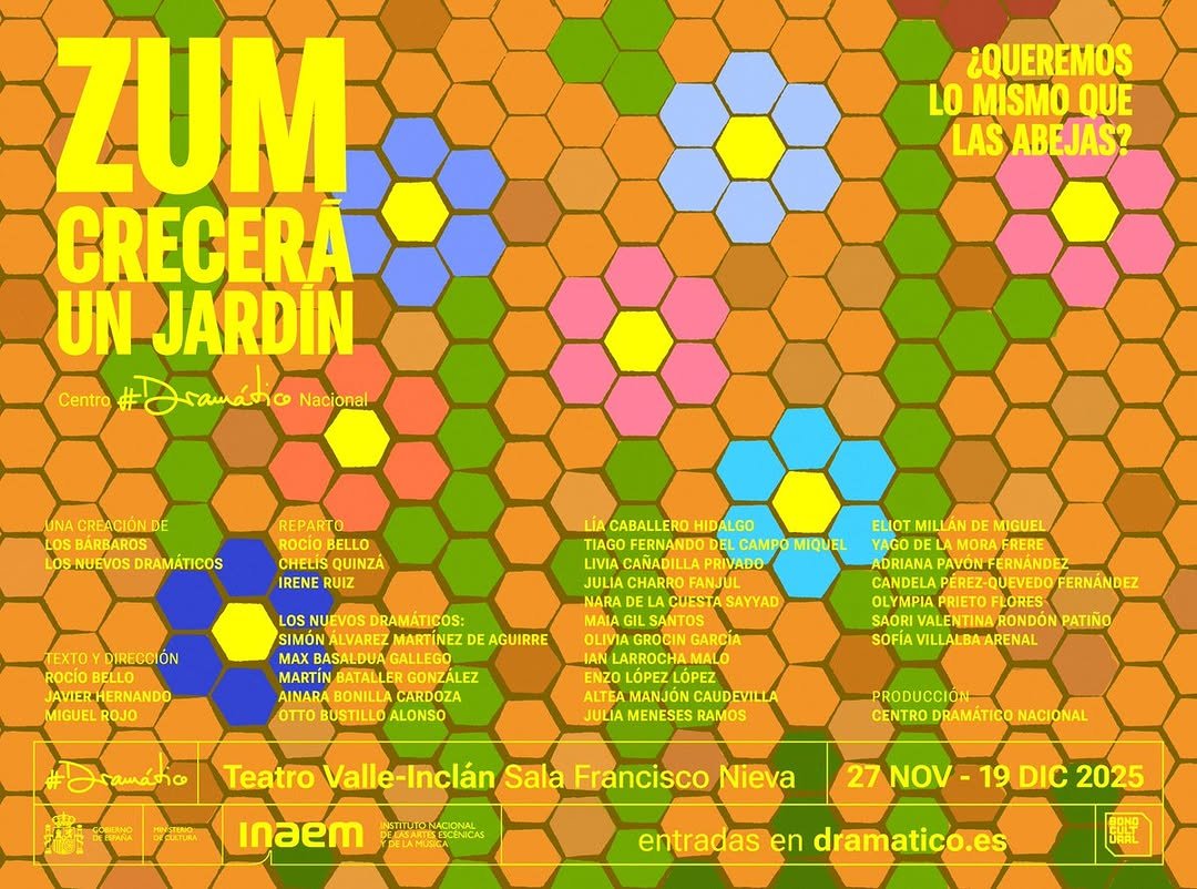 Ma&ntilde;ana jueves 27 de noviembre un enjambre de peque&ntilde;as abejas estrena en el @centrodramaticonacional un nuevo espect&aacute;culo&hellip;