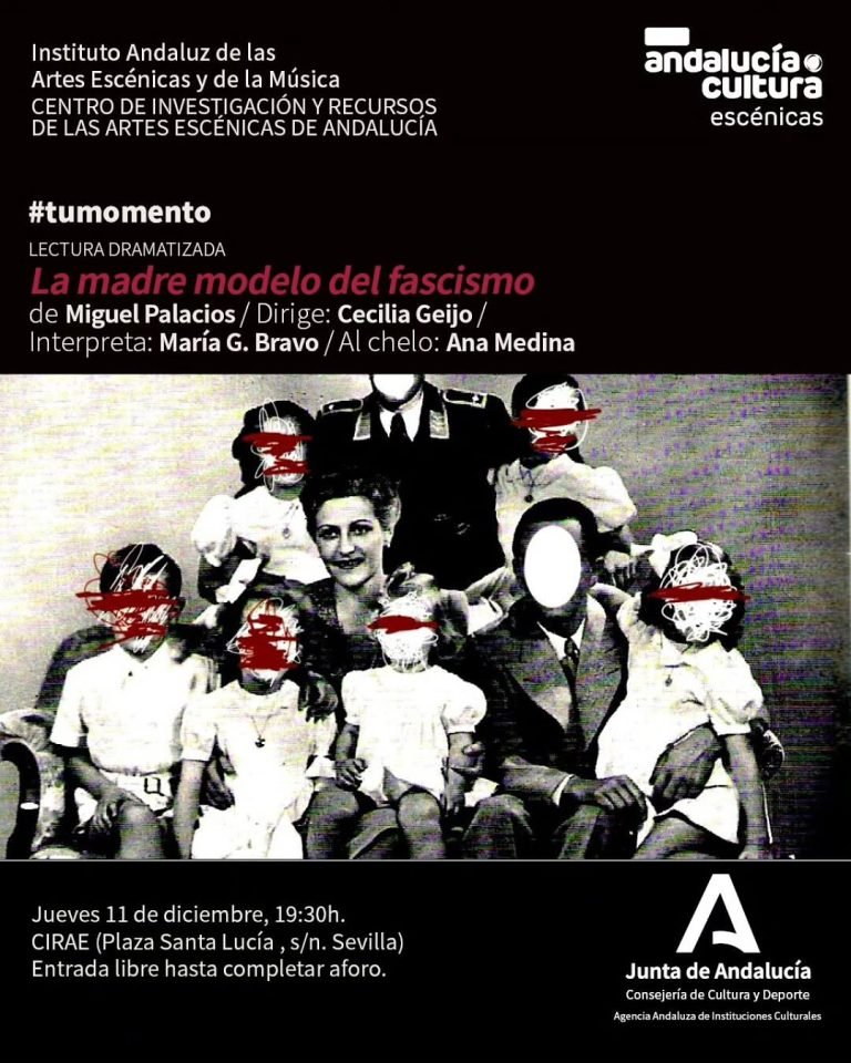 ✨ Lectura dramatizada en el CIRAE ✨ Ma&ntilde;ana se presenta en el CIRAE una lectura dramatizada de &laquo;La madre modelo del fasci&hellip;