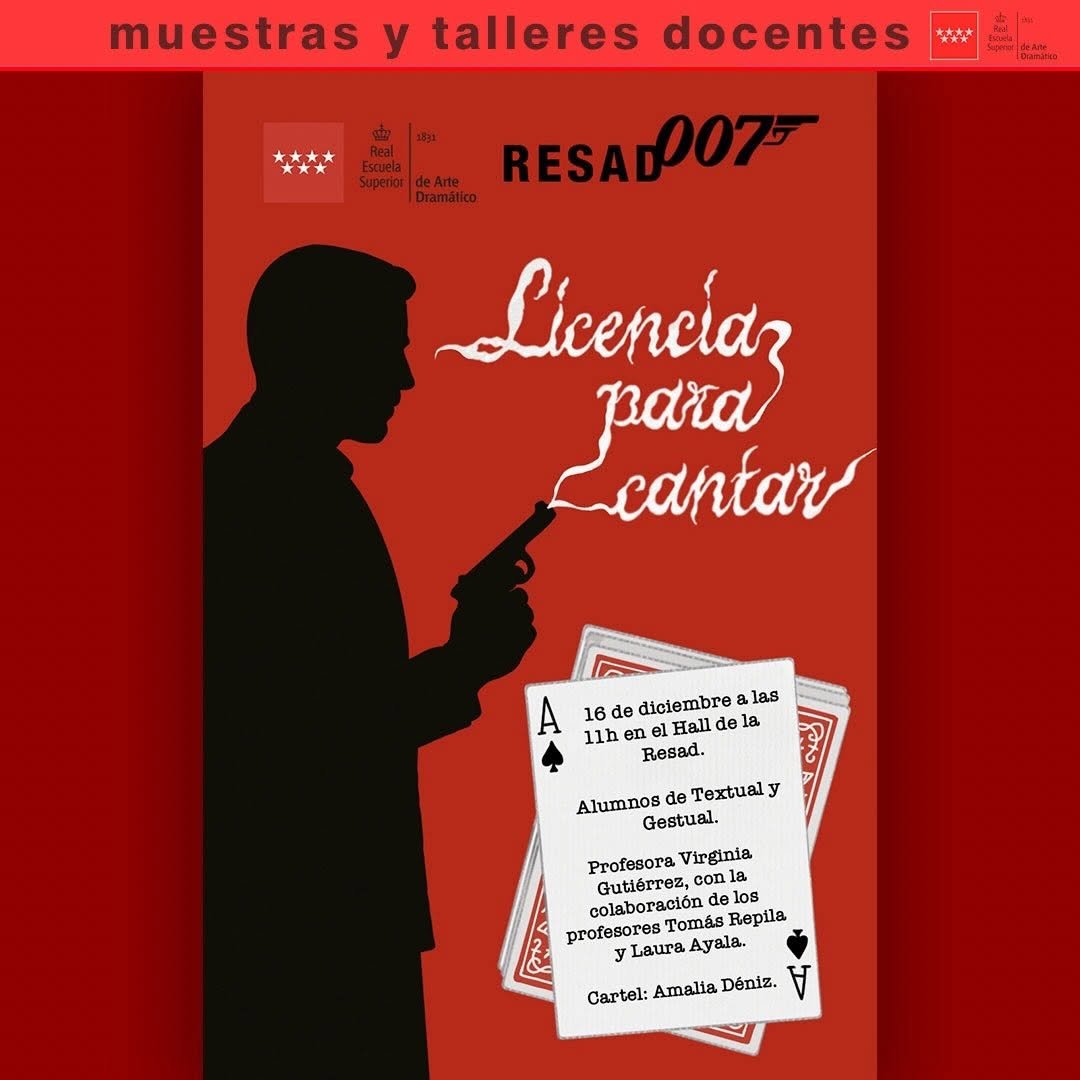 Muestras y Talleres Docentes 🎶 #EnLaRESAD &ndash; Concierto Navide&ntilde;o 2025 &ldquo;RESAD-007: Licencia para cantar&rdquo; Este a&ntilde;o nuestras&hellip;