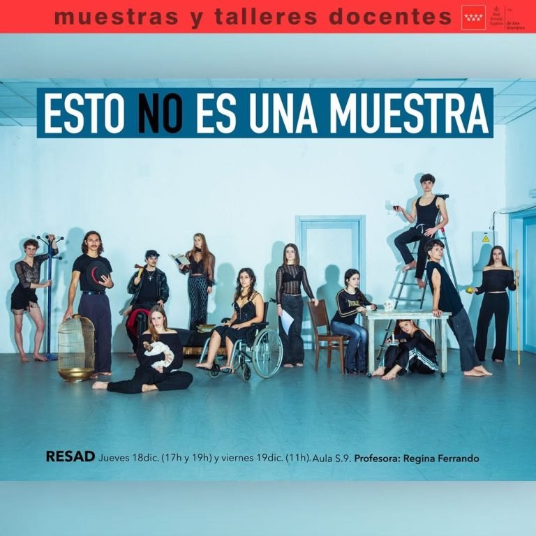 🎭 Muestras y talleres docentes 🎭 📘 Una creaci&oacute;n nacida del trabajo de la asignatura Sistemas de Interpretaci&oacute;n en el &hellip;