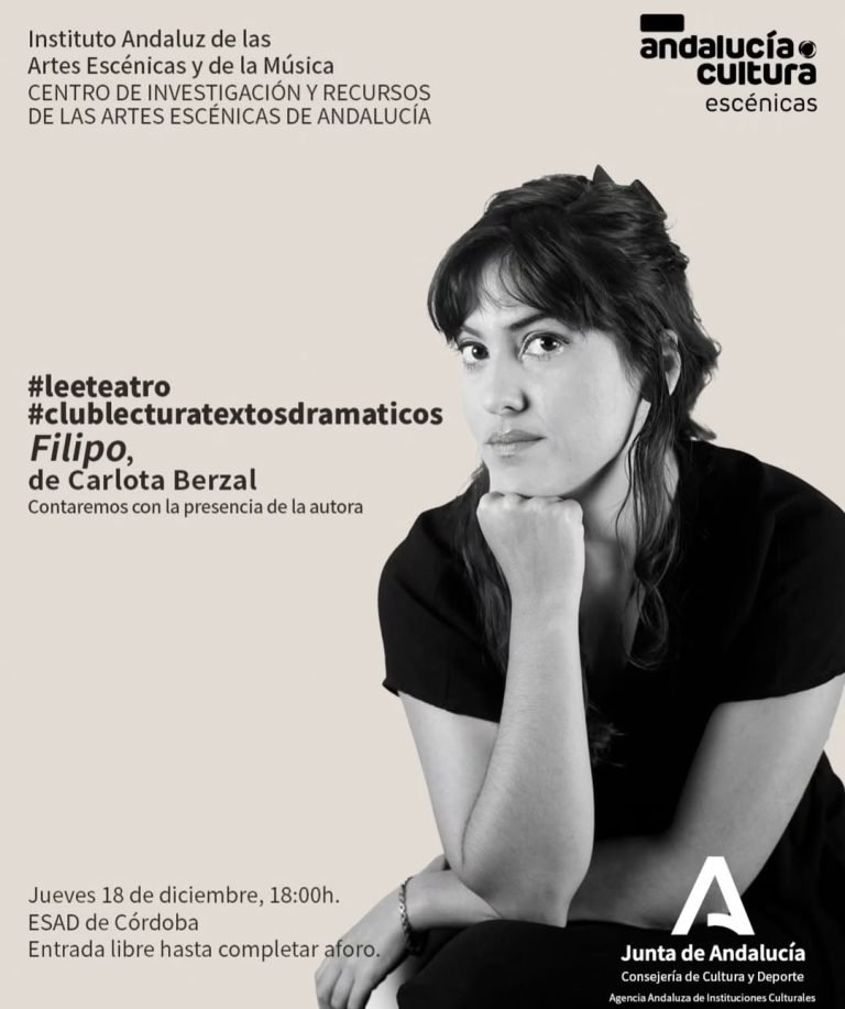 Este jueves, Club de Lectura de Textos Dram&aacute;ticos. Cordinado por @cheloansino y con la asistencia de la autora @carlotab&hellip;