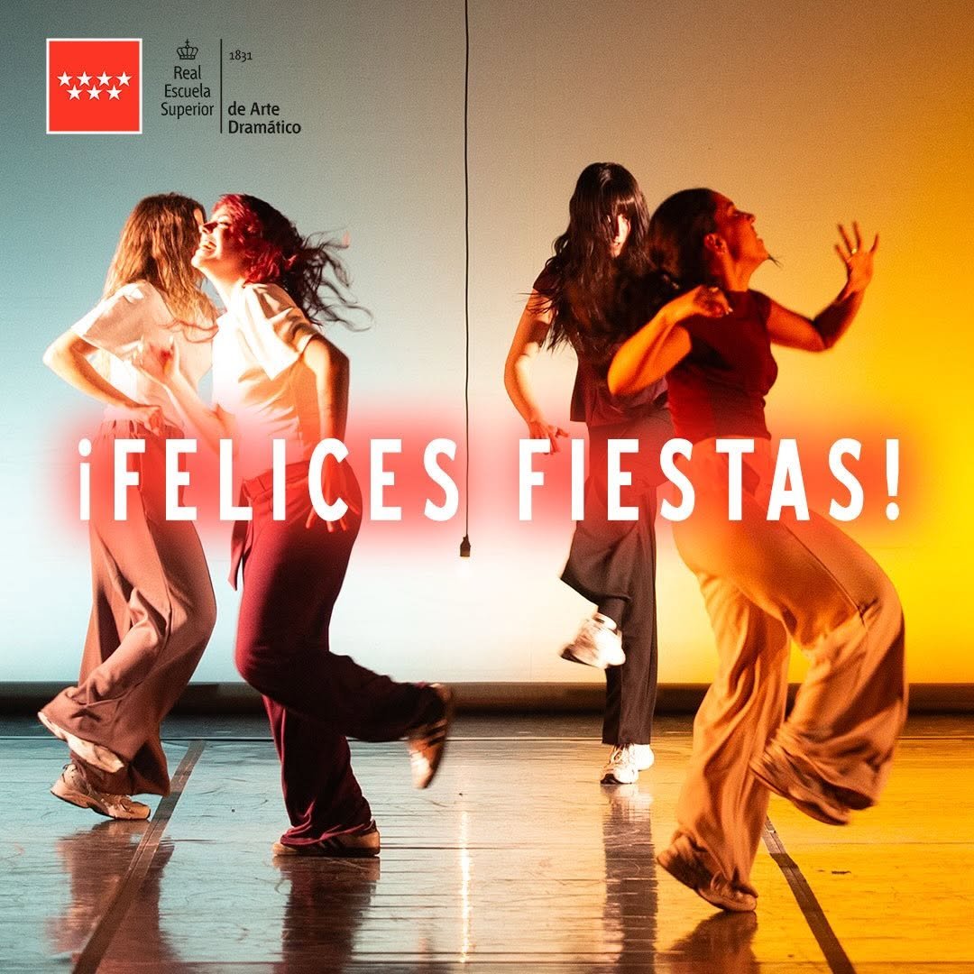 ✨ Felices Fiestas desde la RESAD ✨ Desde la Real Escuela Superior de Arte Dram&aacute;tico queremos felicitar las Fiestas de Na&hellip;