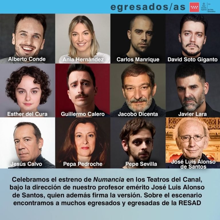✨ Orgullo RESAD ✨ Celebramos el estreno de Numancia en los Teatros del Canal, una producci&oacute;n que nos llena de emoci&oacute;n y &hellip;