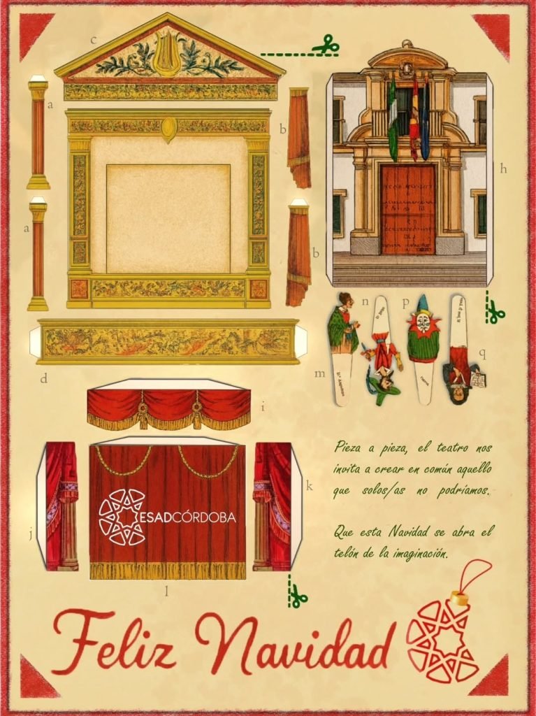 Pieza a pieza, el teatro nos invita a crear en com&uacute;n aquello que solos/as no podr&iacute;amos. Que est&aacute; Navidad se abra el tel&oacute;&hellip;