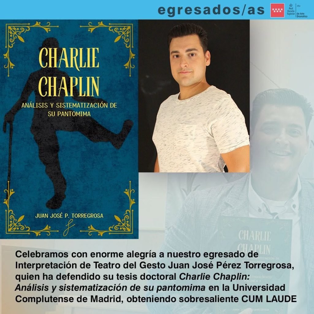 Orgullo RESAD ✨ Celebramos con enorme alegr&iacute;a a nuestro egresado de Interpretaci&oacute;n de Teatro del Gesto Juan Jos&eacute; P&eacute;rez T&hellip;