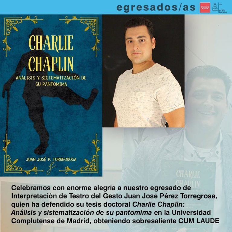 Orgullo RESAD ✨ Celebramos con enorme alegr&iacute;a a nuestro egresado de Interpretaci&oacute;n de Teatro del Gesto Juan Jos&eacute; P&eacute;rez T&hellip;