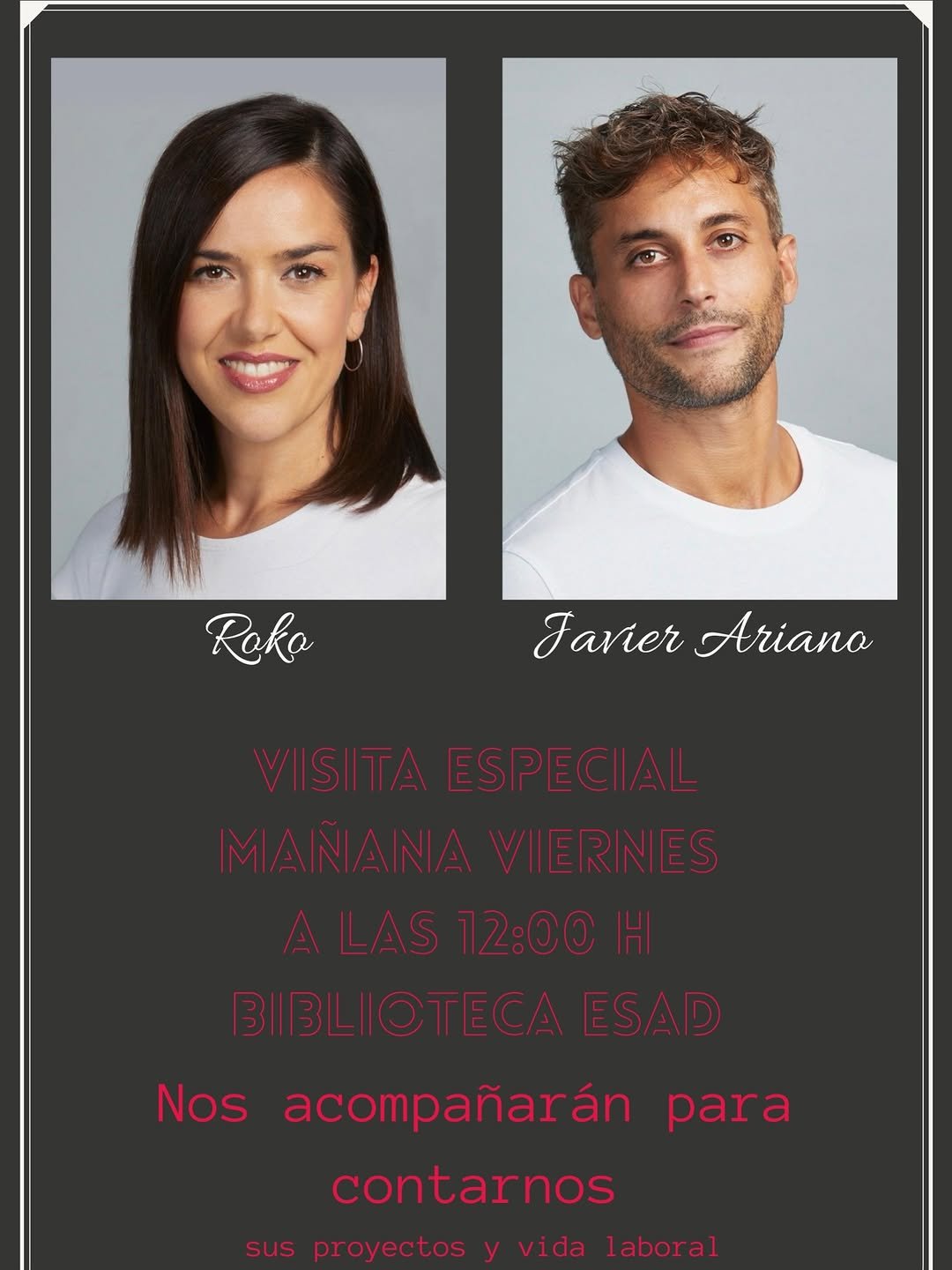 ✨ &iexcl;PLAN IMPRESCINDIBLE EN LA ESAD M&Aacute;LAGA! ✨ 🎭📚 Ma&ntilde;ana VIERNES &middot; 12:00 h &middot; Biblioteca ESAD M&aacute;laga La ESAD M&aacute;laga recibe&hellip;