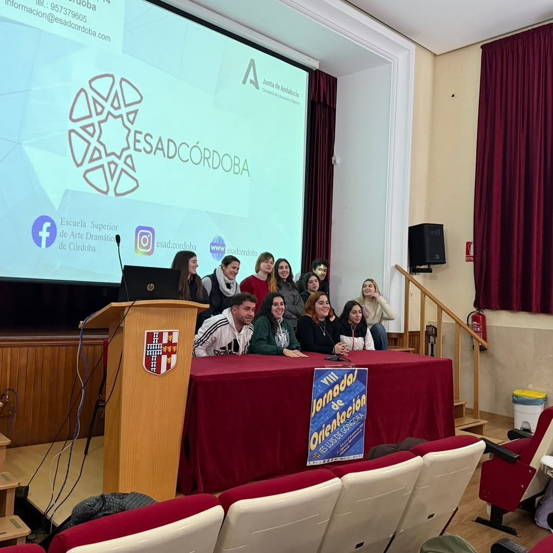 Un a&ntilde;o m&aacute;s, la ESAD de C&oacute;rdoba ha participado en las Jornadas de Orientaci&oacute;n organizadas por el @iesluisdgongora , este &hellip;